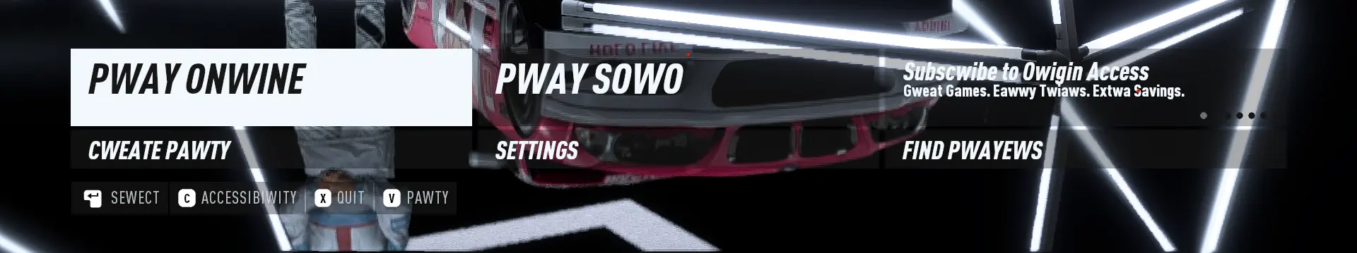 Screenshot of NeedForSpeedFuwwyLang 